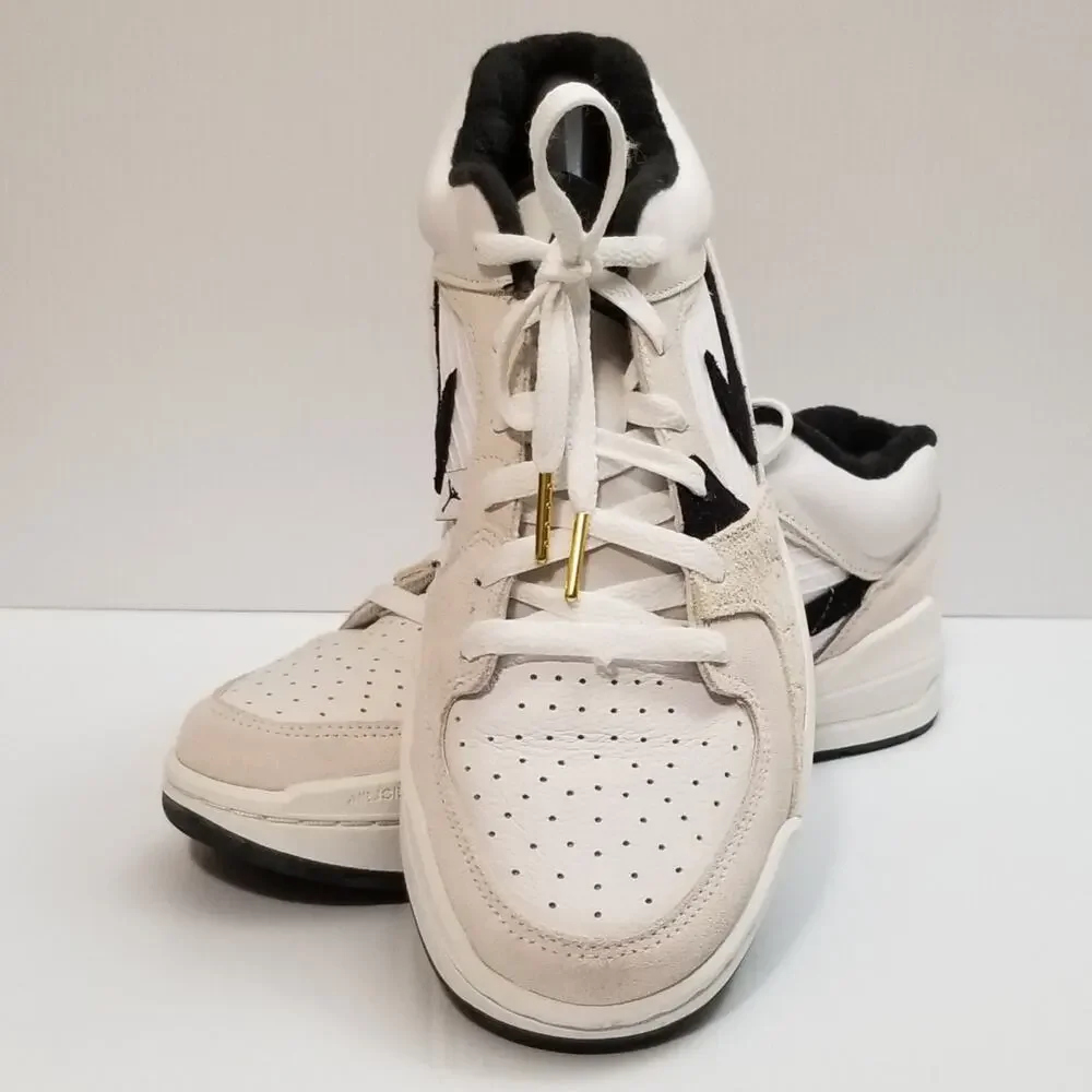 US Size 9 Nike Jordan Stadium 90 SE Social Status Black White FD6424-100 Shoes